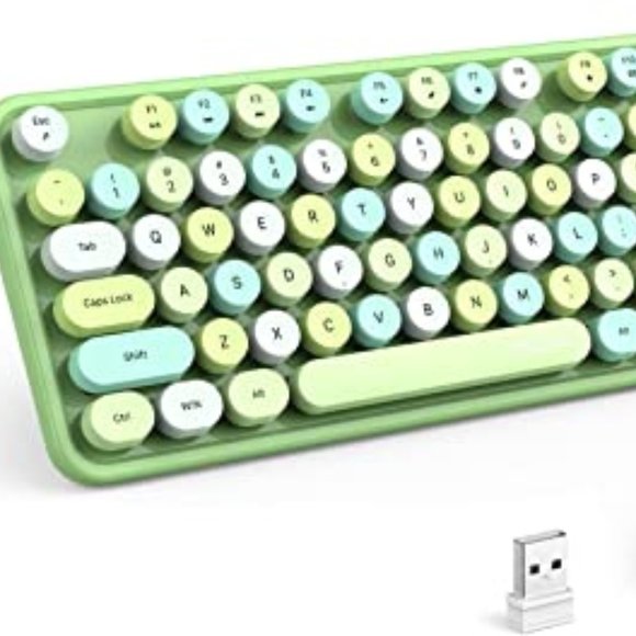 MOFII Wireless Keyboard and Mouse Combo,  retro *NEW* - Picture 7 of 7